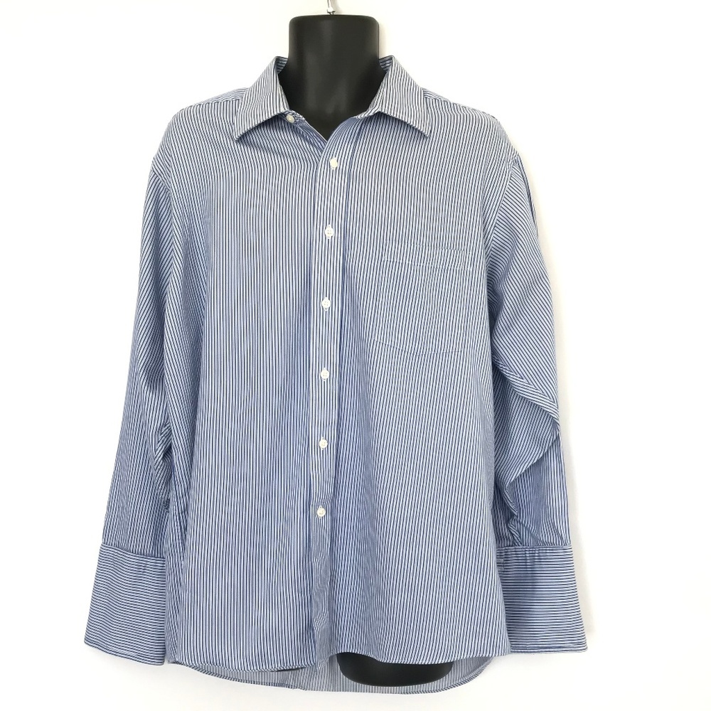 Donald Trump Pin Stripe Button Down Shirt